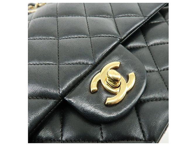 CHANEL Matelasse 25 Double Flap Lamb Skin Chain Shoulder Bag A01112 - Ansicht 18