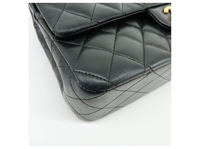 CHANEL Matelasse 25 Double Flap Lamb Skin Chain Shoulder Bag A01112 - Ansicht 9
