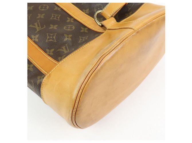 Borsa a tracolla Louis Vuitton Monogram Randonnee PM Brown M42243 - vista 13