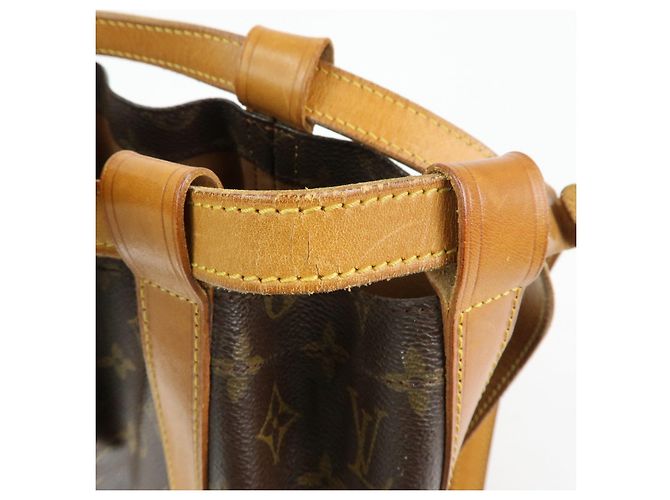Borsa a tracolla Louis Vuitton Monogram Randonnee PM Brown M42243 - vista 17