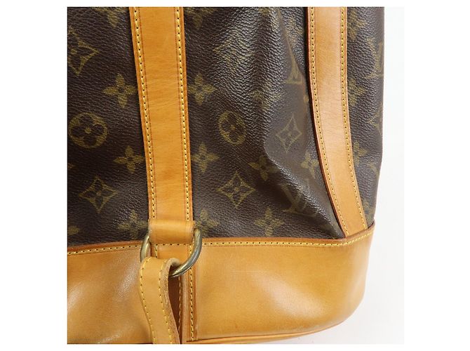 Borsa a tracolla Louis Vuitton Monogram Randonnee PM Brown M42243 - vista 19
