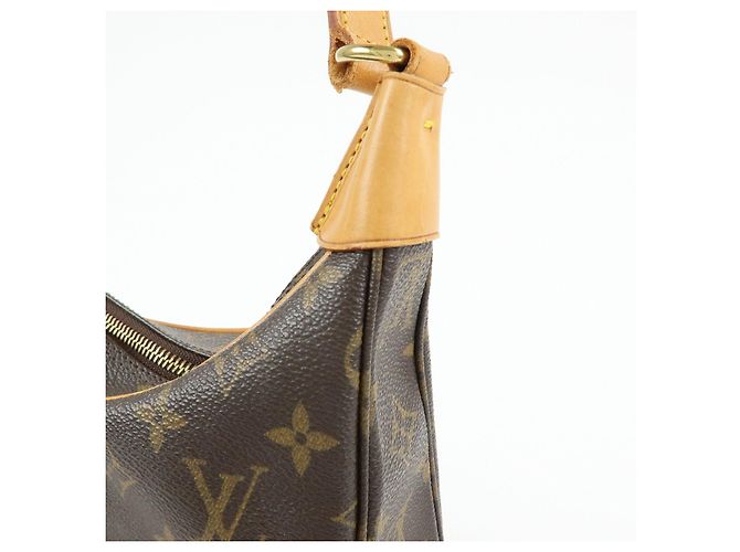 Borsa a tracolla Louis Vuitton Monogram Boulogne 30 Brown M51265 - vista 16