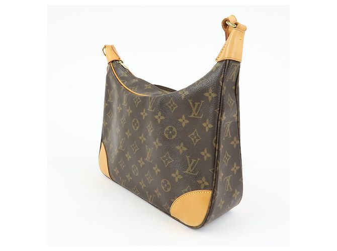 Borsa a tracolla Louis Vuitton Monogram Boulogne 30 Brown M51265 - vista 3