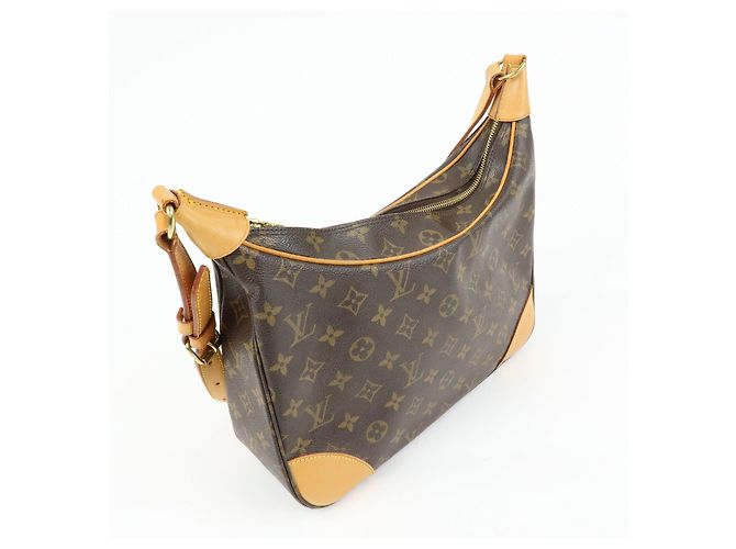 Borsa a tracolla Louis Vuitton Monogram Boulogne 30 Brown M51265 - vista 4
