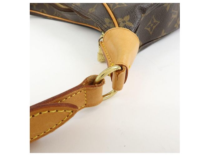 Borsa a tracolla Louis Vuitton Monogram Boulogne 30 Brown M51265 - vista 9