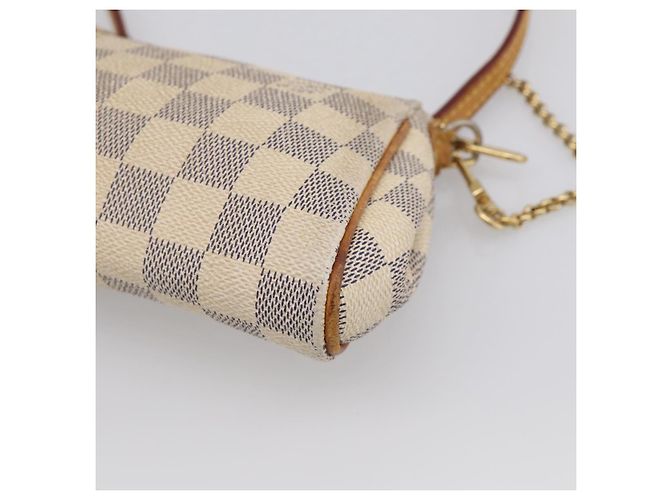 LOUIS VUITTON Damier Azur Eva Shoulder Bag 2way N55214 LV Auth 210415A - Jerrillo - vista 17