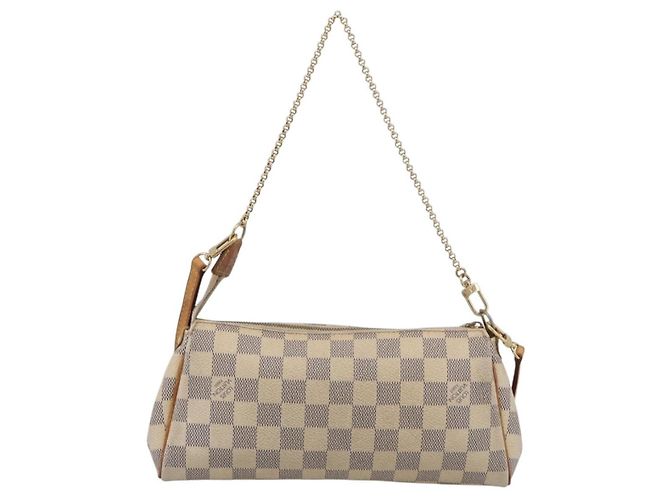 LOUIS VUITTON Damier Azur Eva Shoulder Bag 2way N55214 LV Auth 210415A - Jerrillo - vista 2