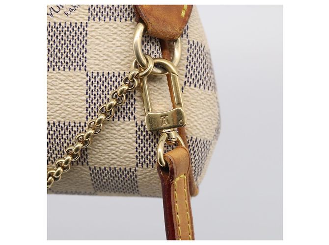 LOUIS VUITTON Damier Azur Eva Shoulder Bag 2way N55214 LV Auth 210415A - Jerrillo - vista 20