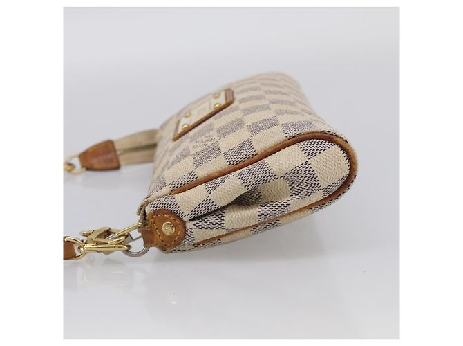 LOUIS VUITTON Damier Azur Eva Shoulder Bag 2way N55214 LV Auth 210415A - Jerrillo - vista 3