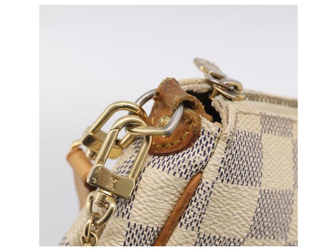 LOUIS VUITTON Damier Azur Eva Shoulder Bag 2way N55214 LV Auth 210415A - Jerrillo - vista 8