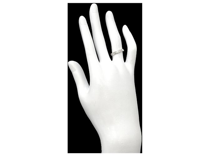 Cartier C de #48 Ring aus Platin - Ansicht 7