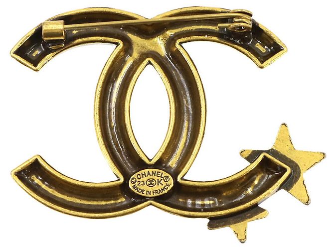 Chanel Coco Mark Star Strass-Brosche - Ansicht 2