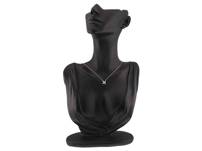 Autre Marque Collier Tiffany & Co. Cross-stitch en diamants - vue 7