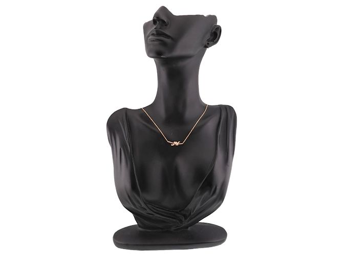 Autre Marque Collier Knot Tiffany & Co. avec diamants en or rose - vue 10