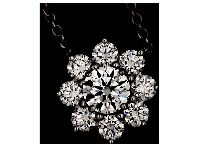 Collana Mini Sunflower in diamanti Harry Winston - vista 6