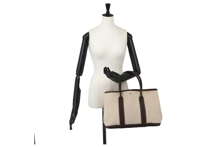 Hermès  mala de mão Hermes Garden 36 PM Tote - vista 10