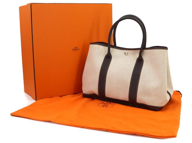 Hermès  mala de mão Hermes Garden 36 PM Tote - vista 2