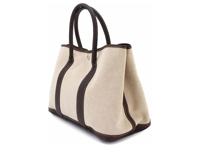 Hermès  mala de mão Hermes Garden 36 PM Tote - vista 4