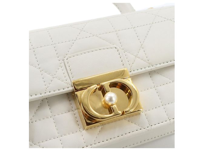 Borsa Christian Dior Ange Mini Micro Cannage - vista 8