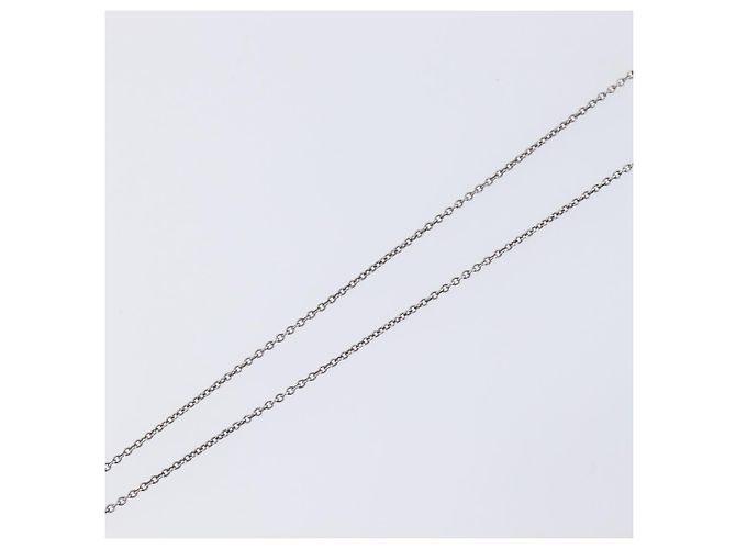 Autre Marque Tiffany & Co. Full Heart Necklace Ag925 Silver Auth SK154 - Jerrillo - vista 11