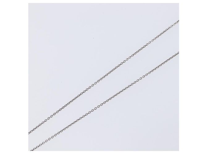 Autre Marque Tiffany & Co. Full Heart Necklace Ag925 Silver Auth SK154 - Jerrillo - vista 12