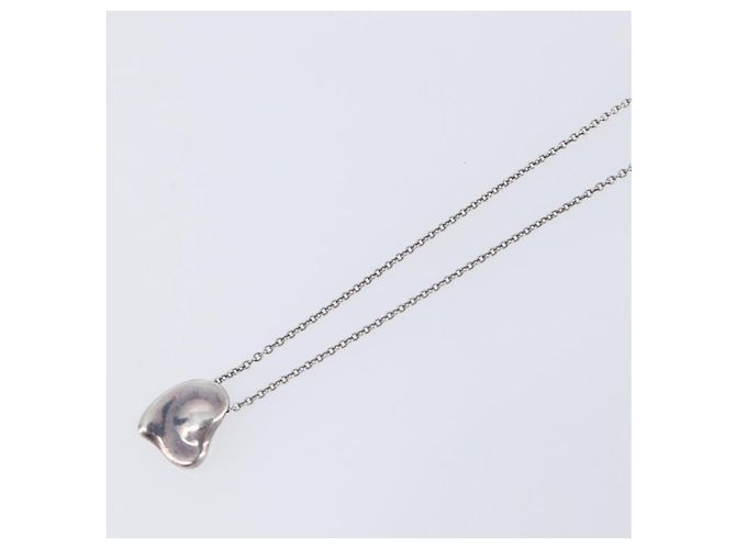 Autre Marque Tiffany & Co. Full Heart Necklace Ag925 Silver Auth SK154 - Jerrillo - vista 4