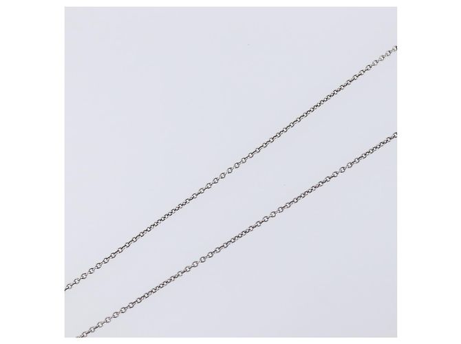 Autre Marque Tiffany & Co. Full Heart Necklace Ag925 Silver Auth SK154 - Jerrillo - vista 6