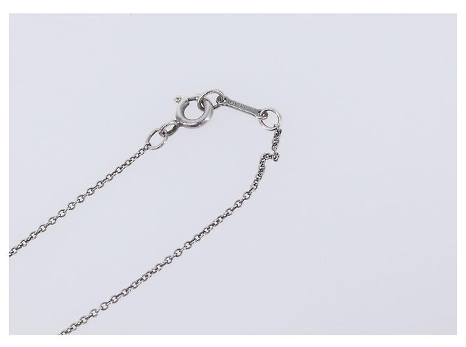 Autre Marque Tiffany & Co. Full Heart Necklace Ag925 Silver Auth SK154 - Jerrillo - vista 7