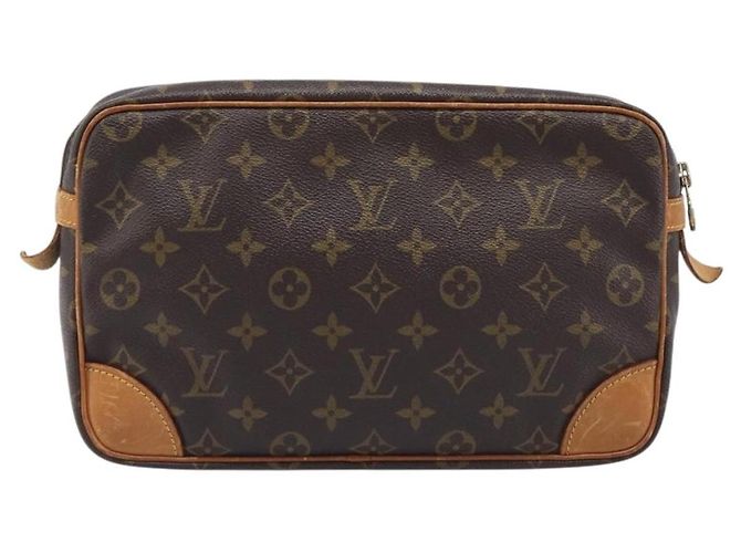 LOUIS VUITTON Monogram Compiegne 28 Clutch Bag M51845 LV Auth ep17072 - Jerrillo - vue 2