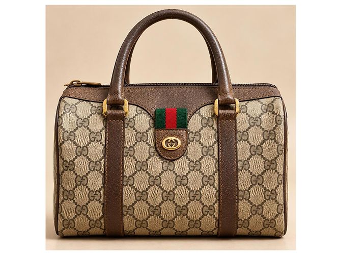 Borsa Boston Monogram Gucci - vista 2