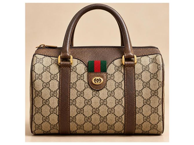 Borsa Boston Monogram Gucci - vista 3