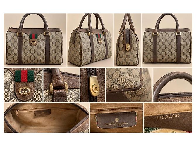 Borsa Boston Monogram Gucci - vista 4