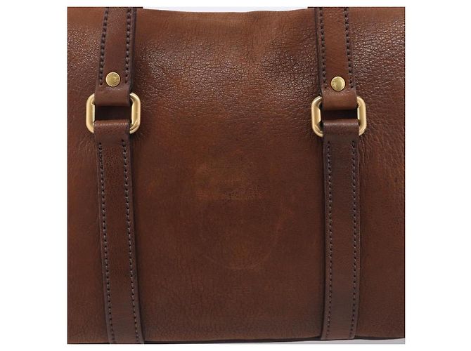 Tote PRADA Sac Cabas Cuir Marron Or BR3027 Auth am13004V - Jerrillo - vue 3