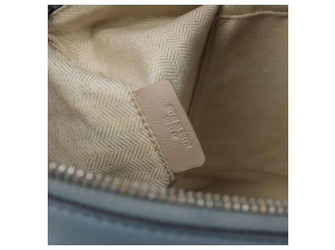 LOEWE Puzzle Bag Handtasche Leder 2way Hellblau Silber Auth 210776M - Jerrillo - Ansicht 11