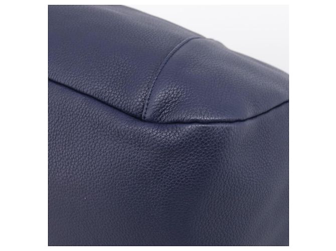 LOEWE Karie Shoulder Bag Leather Navy Gold Auth 209899V - Jerrillo - vista 16