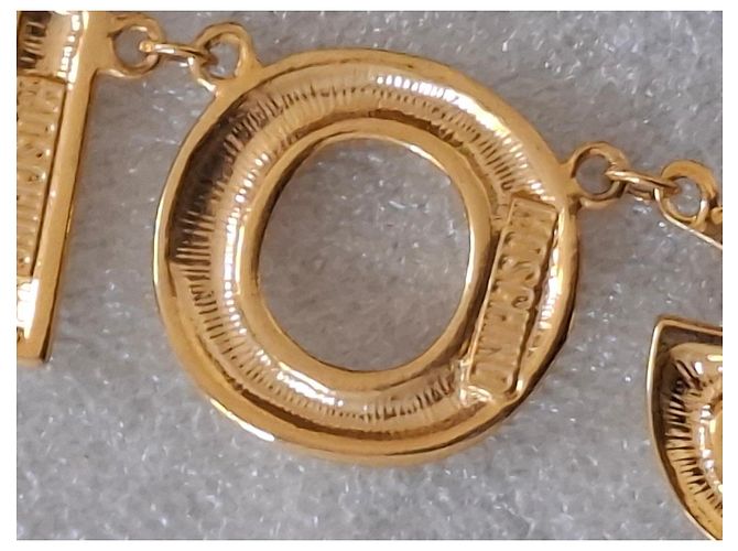 Collana Moschino "Fake Gold" - vista 14