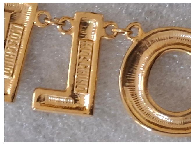 Collana Moschino "Fake Gold" - vista 15