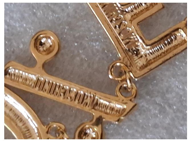 Collana Moschino "Fake Gold" - vista 7