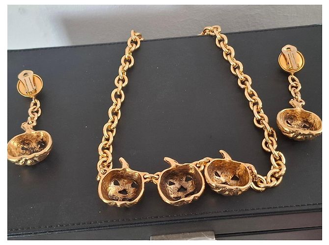 Set collana e orecchini Moschino Pumpkin - vista 8