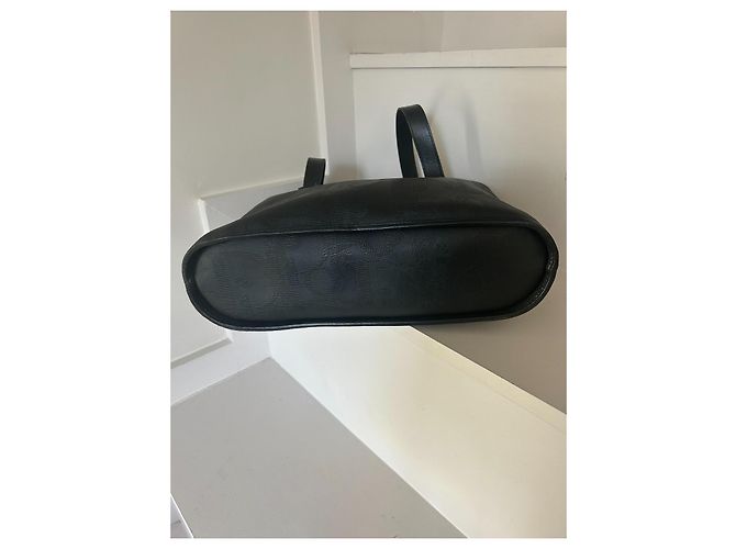 Christian DIOR Borsa shopping Monogramme in pelle nera - vista 4