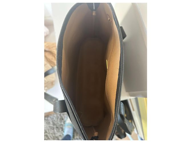 Christian DIOR Borsa shopping Monogramme in pelle nera - vista 7