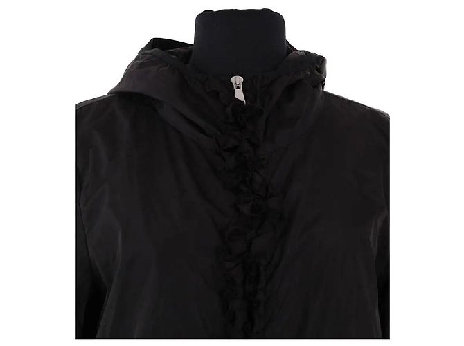 Veste Moncler Noire Femme - vue 2