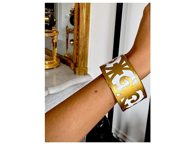 Hermès Wide Enamel Bracelet - vista 3