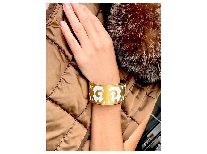 Hermès Wide Enamel Bracelet - vista 6