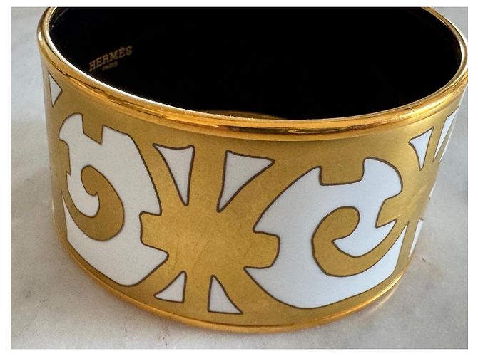 Hermès Wide Enamel Bracelet - vista 7