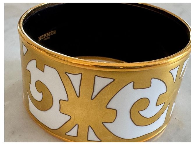 Hermès Wide Enamel Bracelet - vista 8