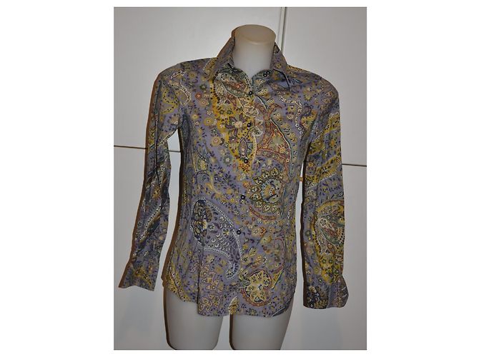 Etro Paisley Baumwollhemd Stretch - Ansicht 2