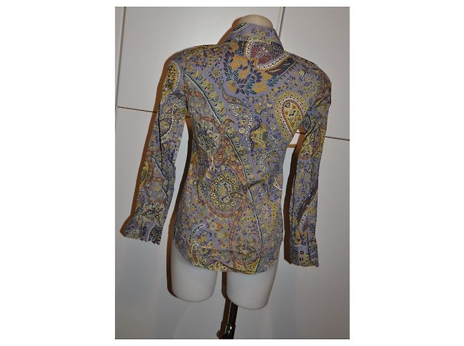 Etro Paisley Baumwollhemd Stretch - Ansicht 5