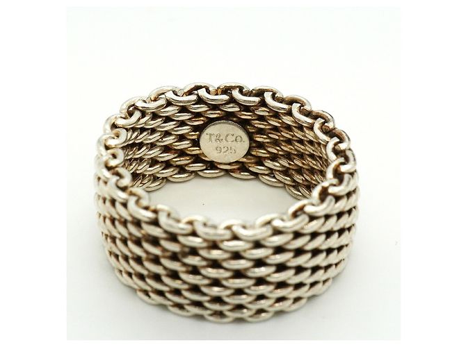 Autre Marque Anello Tiffany & Co. Somerset Mesh - vista 4