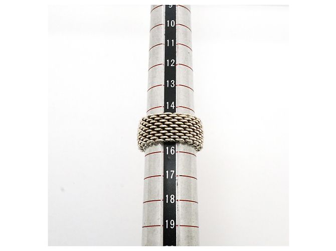 Autre Marque Anello Tiffany & Co. Somerset Mesh - vista 5